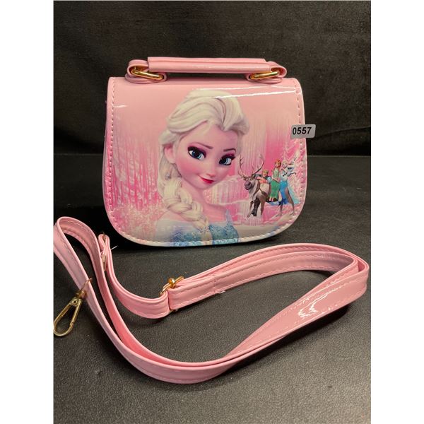 Disney Frozen Girls Crossbody Purse/Bag - Pink - New