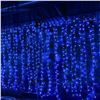 Image 1 : 1 Box of 200 LED Curtain String Lights - USB Powered Fairy String Lights (Blue) 6.5FT - New!