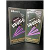Image 1 : 2 Boxes of Ubung King Size Cones/Rolling Papers (50 PCS) for Cannabis - Purple - New
