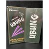 Image 2 : 2 Boxes of Ubung King Size Cones/Rolling Papers (50 PCS) for Cannabis - Purple - New
