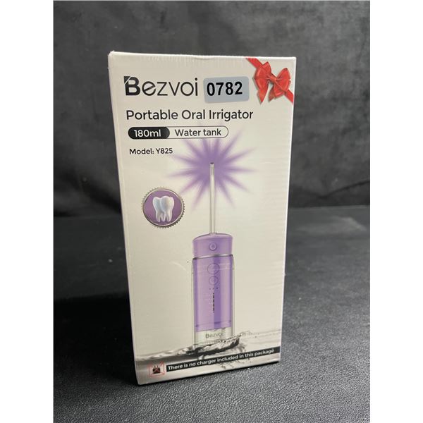 Bezvoi Portable Oral Irrigator/Cordless Water Flosser Teeth Cleaner Device (180ml Tank) - New Sealed