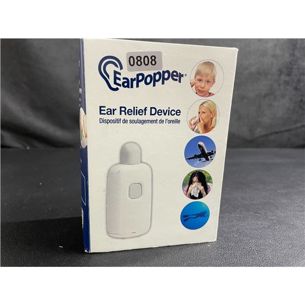 1 Ear Popper - Easy to Use Ear Relief Device for Ear Pressure - Brand New!