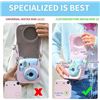 Image 5 : 1 Fujifilm Instax Mini 12 Instant Camera Case + Album & Assorted Accessories Set (Pastel Blue) - New