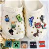 Image 1 : 3 Packs of Minecraft Croc Shoe Charms/"Jibbitz" Croc Charms (30PCS Per Pack) - New