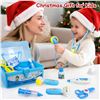 Image 5 : 1 Doctor Set for Kids with Storage Case - Blue - New Sealed