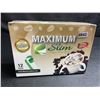 Image 2 : Maximum Slim Original Premium Instant Cocoa (12 Packs) - New Sealed