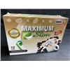 Image 2 : Maximum Slim Original Premium Instant Cocoa (12 Packs) - New Sealed