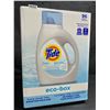 Image 1 : Tide Ultra Concentrated Free & Gentle Eco-Box Liquid Laundry Detergent - 3.1L/96 Loads - New
