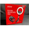 Image 1 : MPOW Selfie Ring Light with Tripod Stand and Phone Holder (Model: PA213B) - Brand New