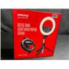 Image 1 : MPOW Selfie Ring Light with Tripod Stand and Phone Holder (Model: PA213B) - Brand New