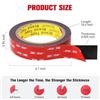 Image 5 : 3 Rolls of Heavy Duty Mounting Tape (Double-Sided 3M Tape) 16FT Per Roll - New