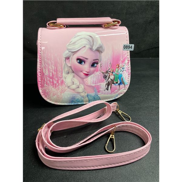 Disney Frozen Girls Crossbody Purse/Bag - Pink - New