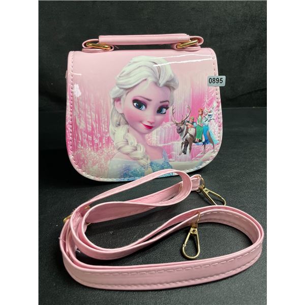 Disney Frozen Girls Crossbody Purse/Bag - Pink - New