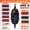 Image 3 : Red Light Therapy Wrap for Body; Infrared Red Light Therapy Massage Heating Pad - New Sealed!