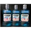 Image 1 : Lot of 3 Listerine Smart Rinse; Anticavity Fluoride Mouth Rinse (500ml) Bubblegum Flavor - New