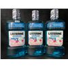 Image 1 : Lot of 3 Listerine Smart Rinse; Anticavity Fluoride Mouth Rinse (500ml) Bubblegum Flavor - New