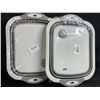 Image 3 : Lot of 2 Collapsible Multi-Function Cutting Boards with Built-In Strainer/Basket - New