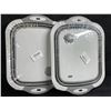 Image 3 : Lot of 2 Collapsible Multi-Function Cutting Boards with Built-In Strainer/Basket - New