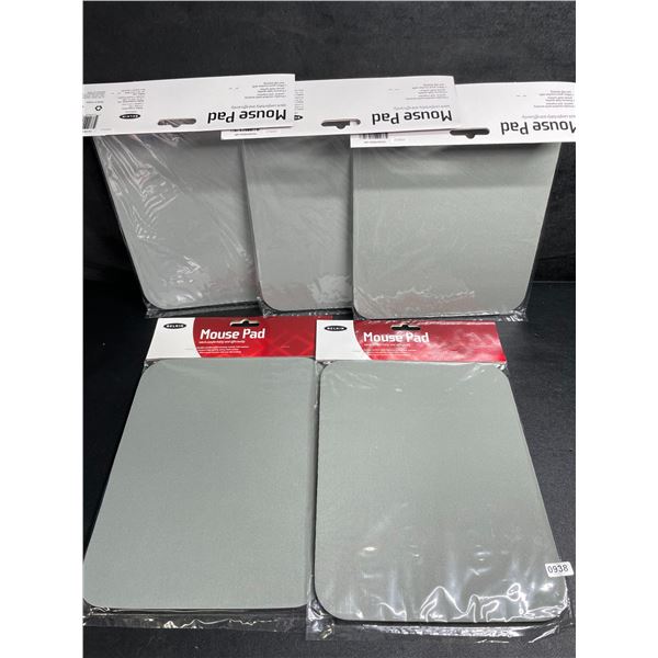 Lot of 5 Belkin Mouse Pads - Offers Great Traction with Non-Slip Backing - New