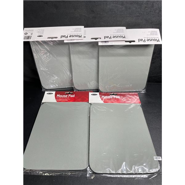 Lot of 5 Belkin Mouse Pads - Offers Great Traction with Non-Slip Backing - New
