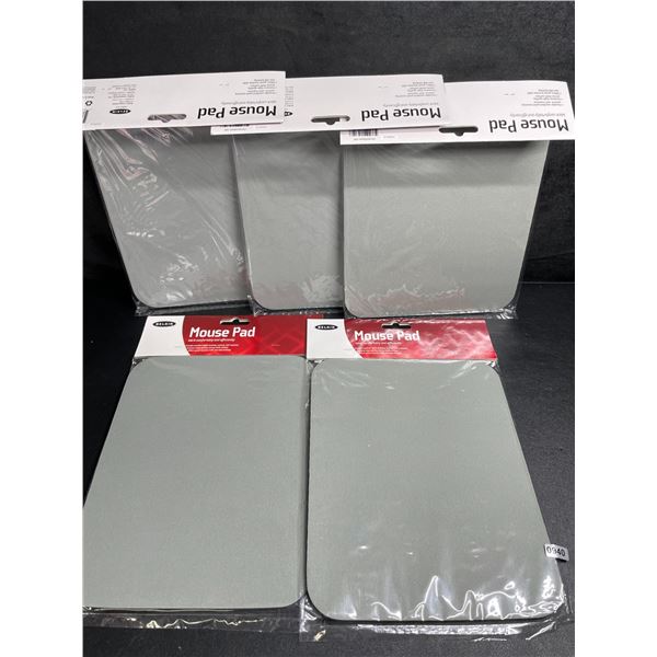 Lot of 5 Belkin Mouse Pads - Offers Great Traction with Non-Slip Backing - New