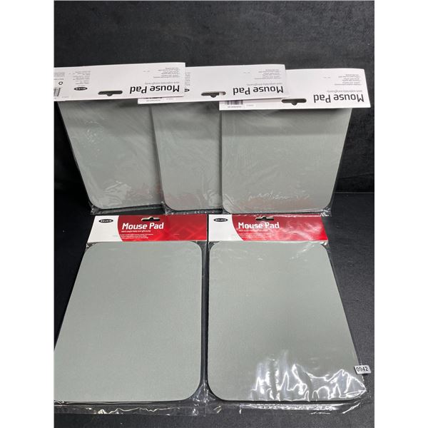 Lot of 5 Belkin Mouse Pads - Offers Great Traction with Non-Slip Backing - New