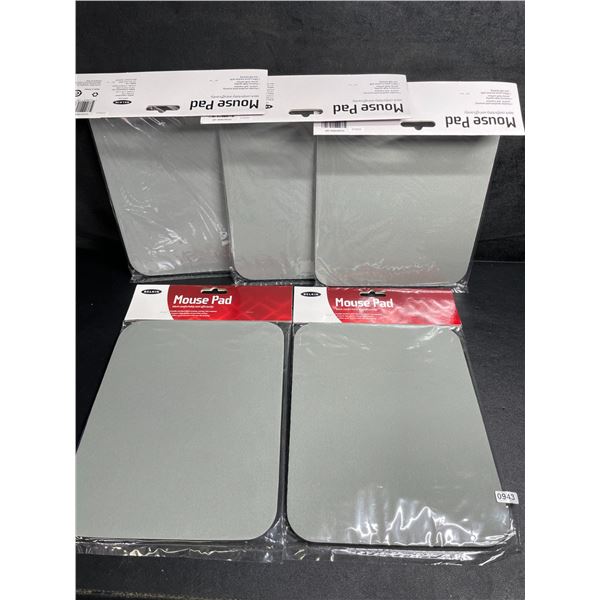 Lot of 5 Belkin Mouse Pads - Offers Great Traction with Non-Slip Backing - New