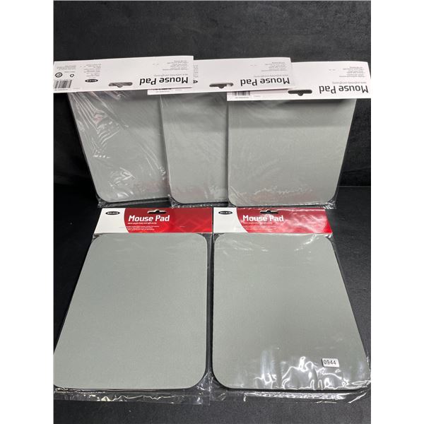 Lot of 5 Belkin Mouse Pads - Offers Great Traction with Non-Slip Backing - New