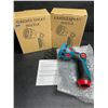 Image 1 : Lot of 2 Heavy-Duty Garden Hose Spray Nozzles - 10 Spray Patterns - New