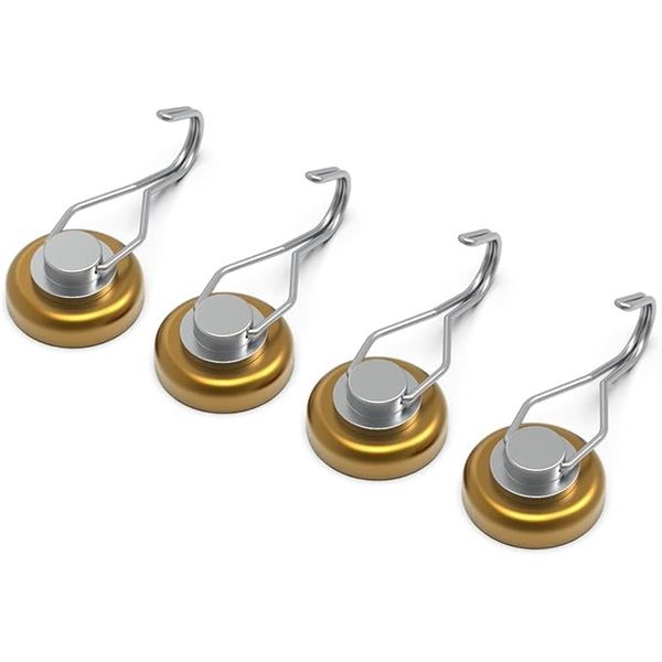 8PC Heavy-Duty Ant Mag Swivel Hooks (2 Boxes/4PCS Each) Strong Magnetic Hooks - New