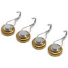 Image 1 : 8PC Heavy-Duty Ant Mag Swivel Hooks (2 Boxes/4PCS Each) Strong Magnetic Hooks - New