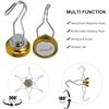Image 7 : 8PC Heavy-Duty Ant Mag Swivel Hooks (2 Boxes/4PCS Each) Strong Magnetic Hooks - New