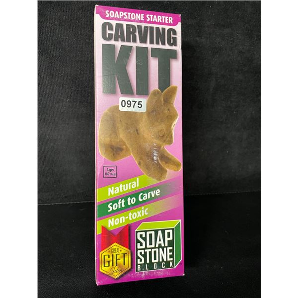 1 Soapstone Starter Carving Kit - Brand New