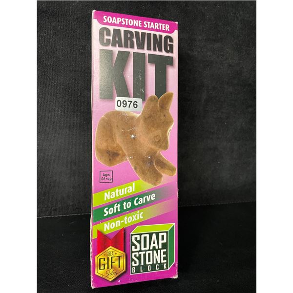 1 Soapstone Starter Carving Kit - Brand New