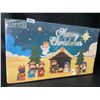 Image 4 : 13PC Nativity Set/Christmas Story Set with LED Light - Tabletop Nativity Figurine Set - New Sealed