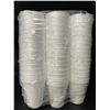 Image 3 : 100-Pack of White Foam Disposable Cups (12oz) Insulates Hot & Cold Beverages - New