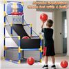 Image 5 : 1 Kids Arcade Basketball Game Set with 4 Balls and Air Pump - For Indoors/Outdoors - NEW!