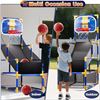 Image 8 : 1 Kids Arcade Basketball Game Set with 4 Balls and Air Pump - For Indoors/Outdoors - NEW!