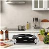Image 11 : Cusimax Electric Hot Plate/Cooking Plate (CMHP-B101) 7 Temp Settings, 1500W Portable Burner - New!