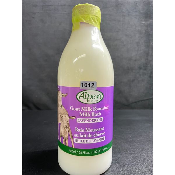Alpen Secrets Goat Milk Foaming Milk Bath with Lavender Oil (850ml) - New