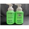 Image 1 : Lot of 2 ATTITUDE Super Leaves Foaming Hand Soap (285ml) Green Apple & Basil - New