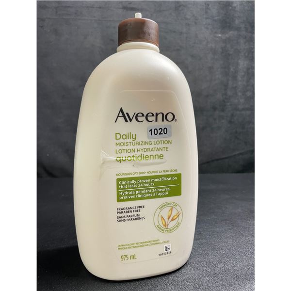 Aveeno Daily Moisturizing Lotion (975ml) Fragrance-Free - New (No Nozzle*)