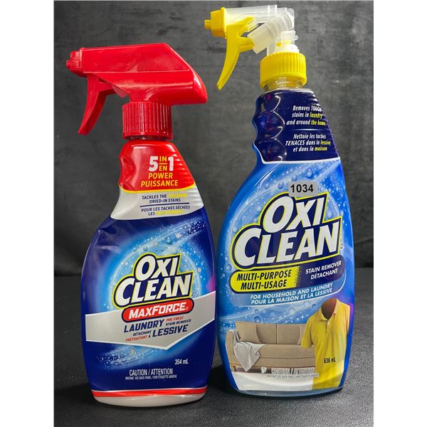 2 Oxi-Clean Products -Laundry Pre-Treat Stain Remover (354ml) & Multi-Purpose Stain Remover (636ml)