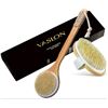 Image 3 : 2 Vaslon Professional Body Scrub Brushes with Exfoliating Hand Brush - New