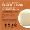 Image 3 : 2 Premium Viori Natural Conditioner Bars Made with Rice Water Protein - Non Scented - New