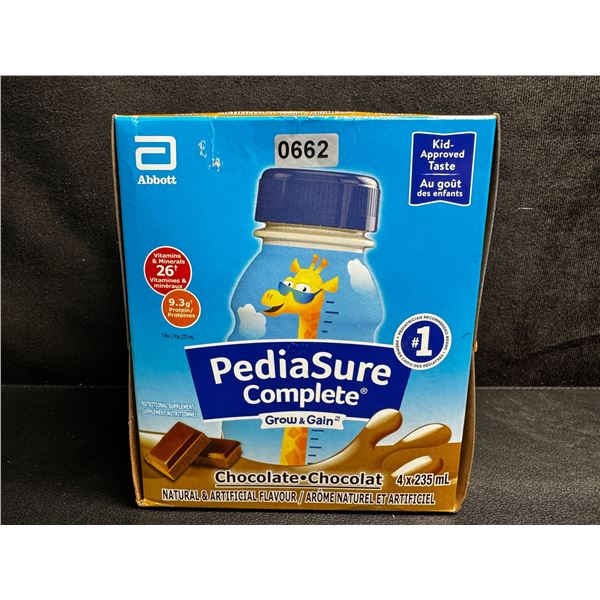 1 4x235 Pack of Pediasure Complete Kids Chocolate Drink - New