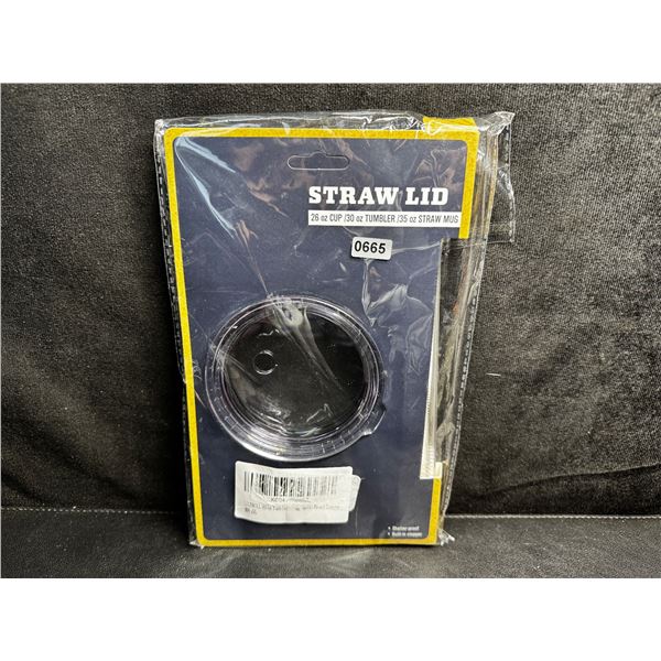 Straw and Lid Replacement for 26oz/30oz/35oz Tumblers - New