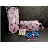 Image 1 : 2 Kuromi 6PC Kawaii Cosmetic Bag Sets with Accessories - Brand New!