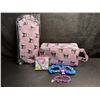 Image 1 : 2 Kuromi 6PC Kawaii Cosmetic Bag Sets with Accessories - Brand New!