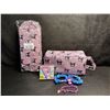 Image 1 : 2 Kuromi 6PC Kawaii Cosmetic Bag Sets with Accessories - Brand New!